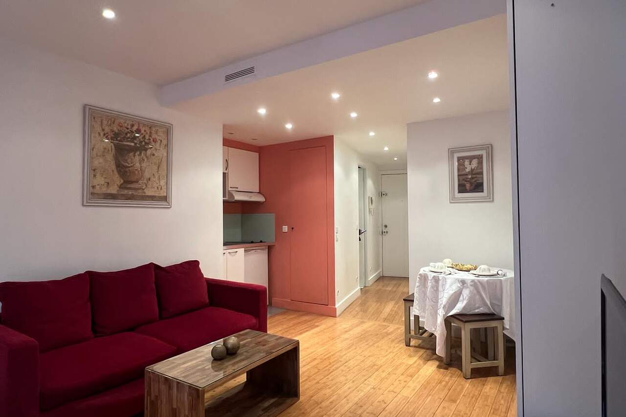 The dining room