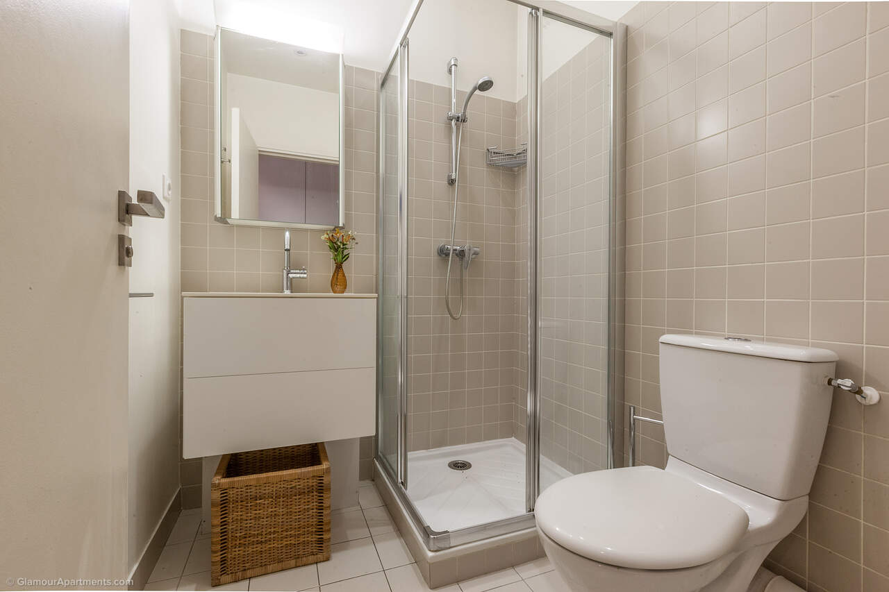 The bathroom