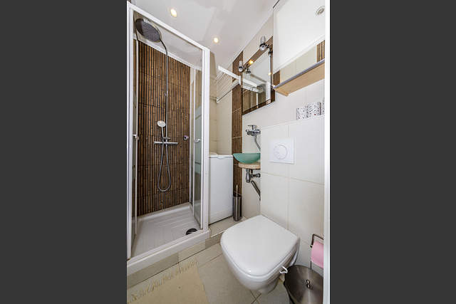 The bathroom