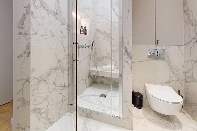 The bathroom