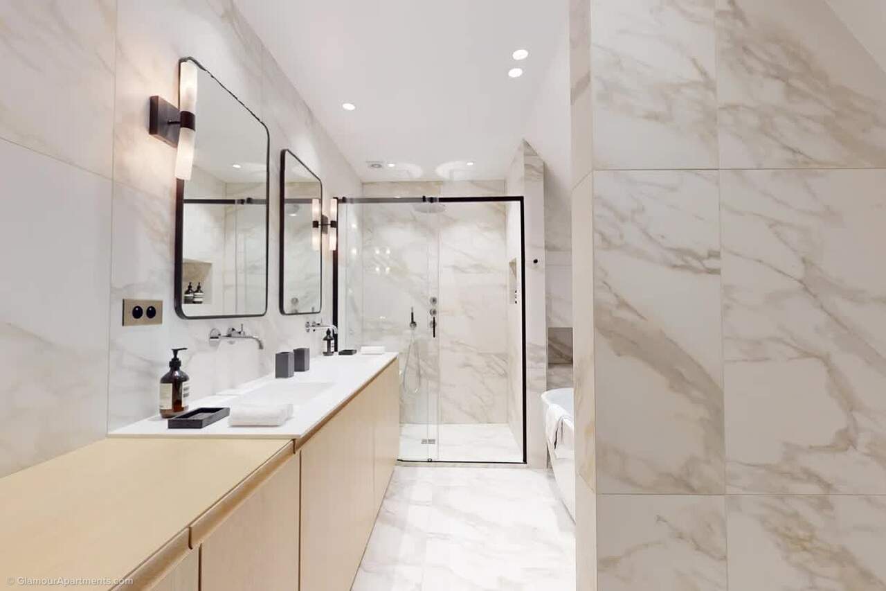 The bathroom