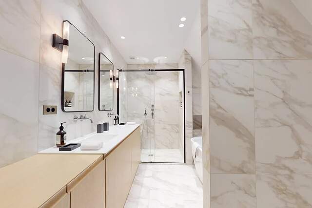 The bathroom