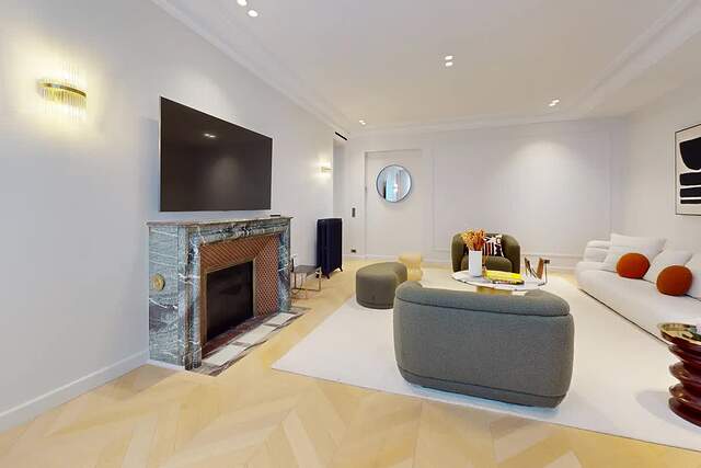 The living room