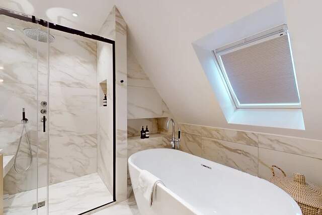 The bathroom