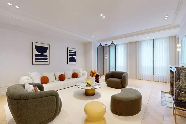 The living room