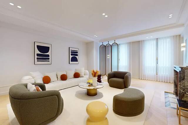 The living room