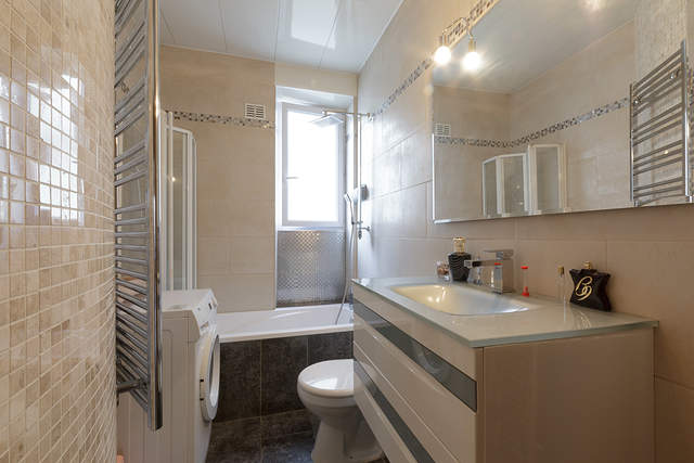 The bathroom