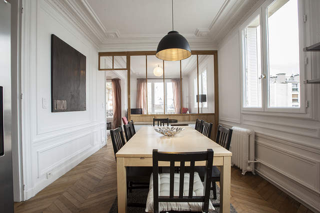 The dining room
