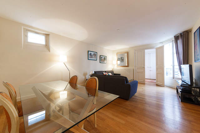 The living room