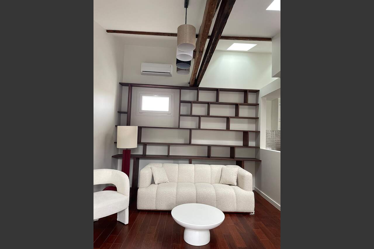 The living room