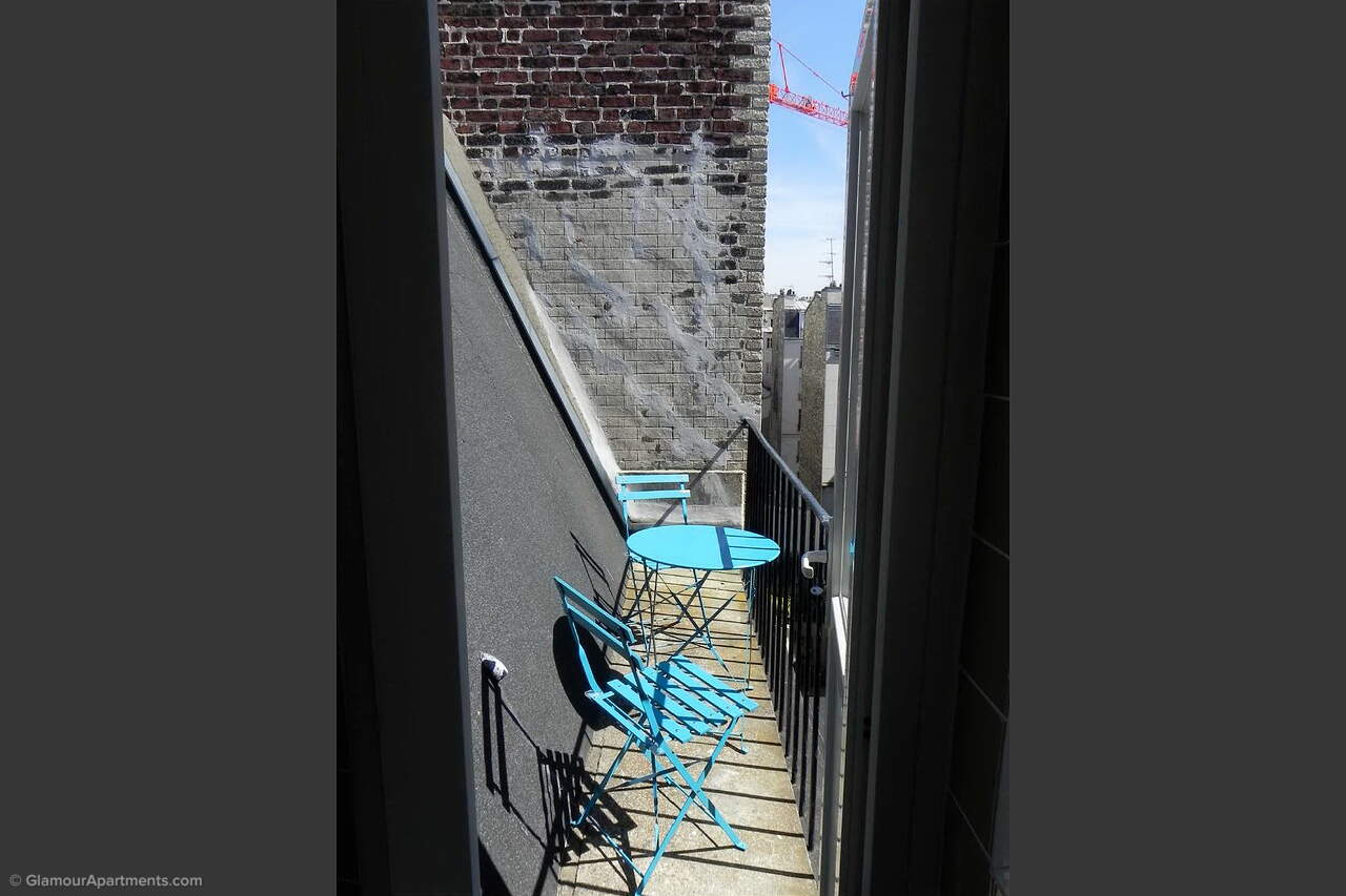 The terrace