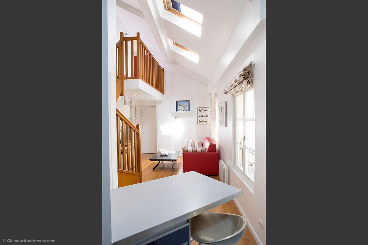 The living room