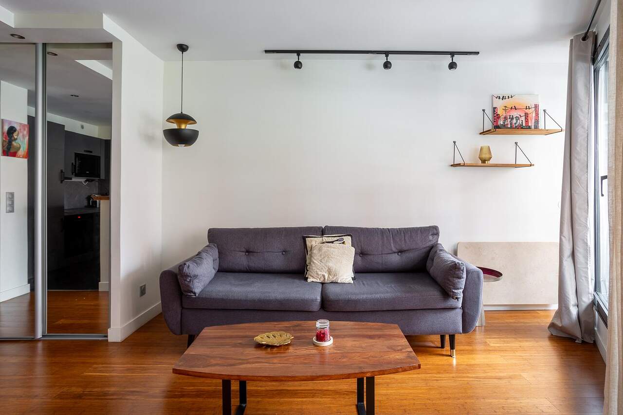 The living room