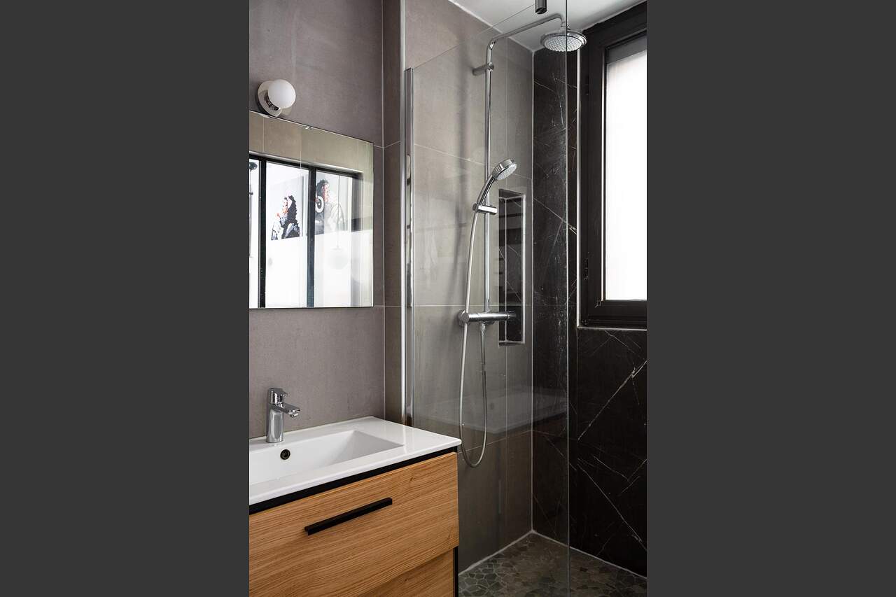 The bathroom