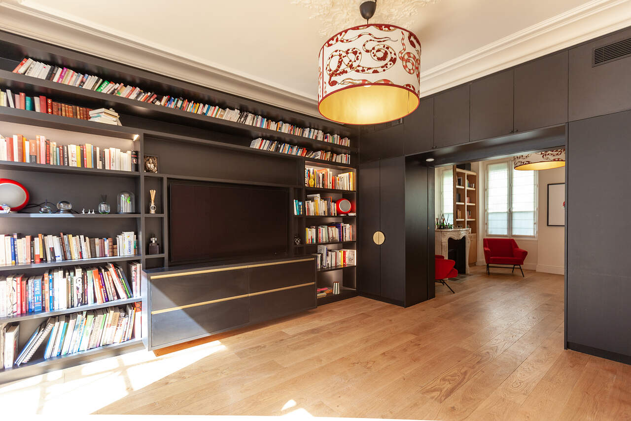 The living room