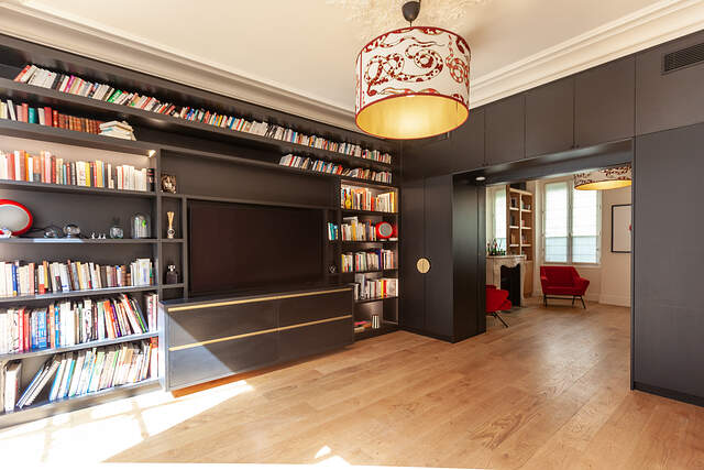 The living room