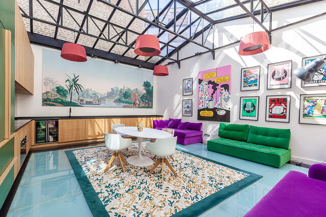 The living room