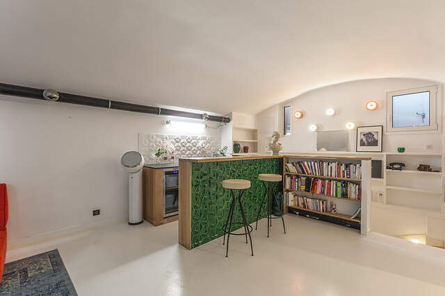 The living room