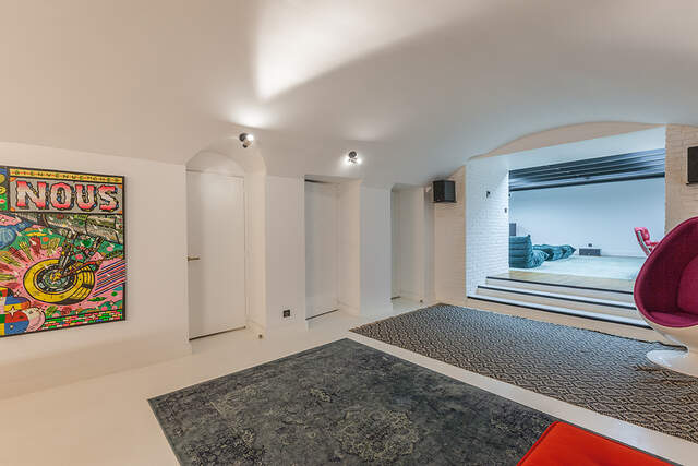 The living room