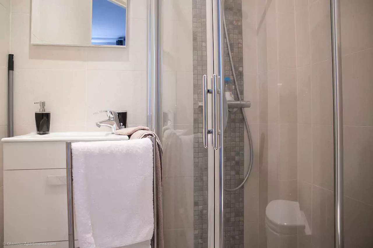 The bathroom
