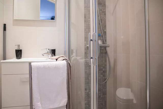 The bathroom