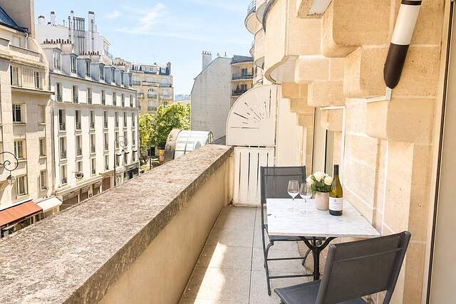 The terrace