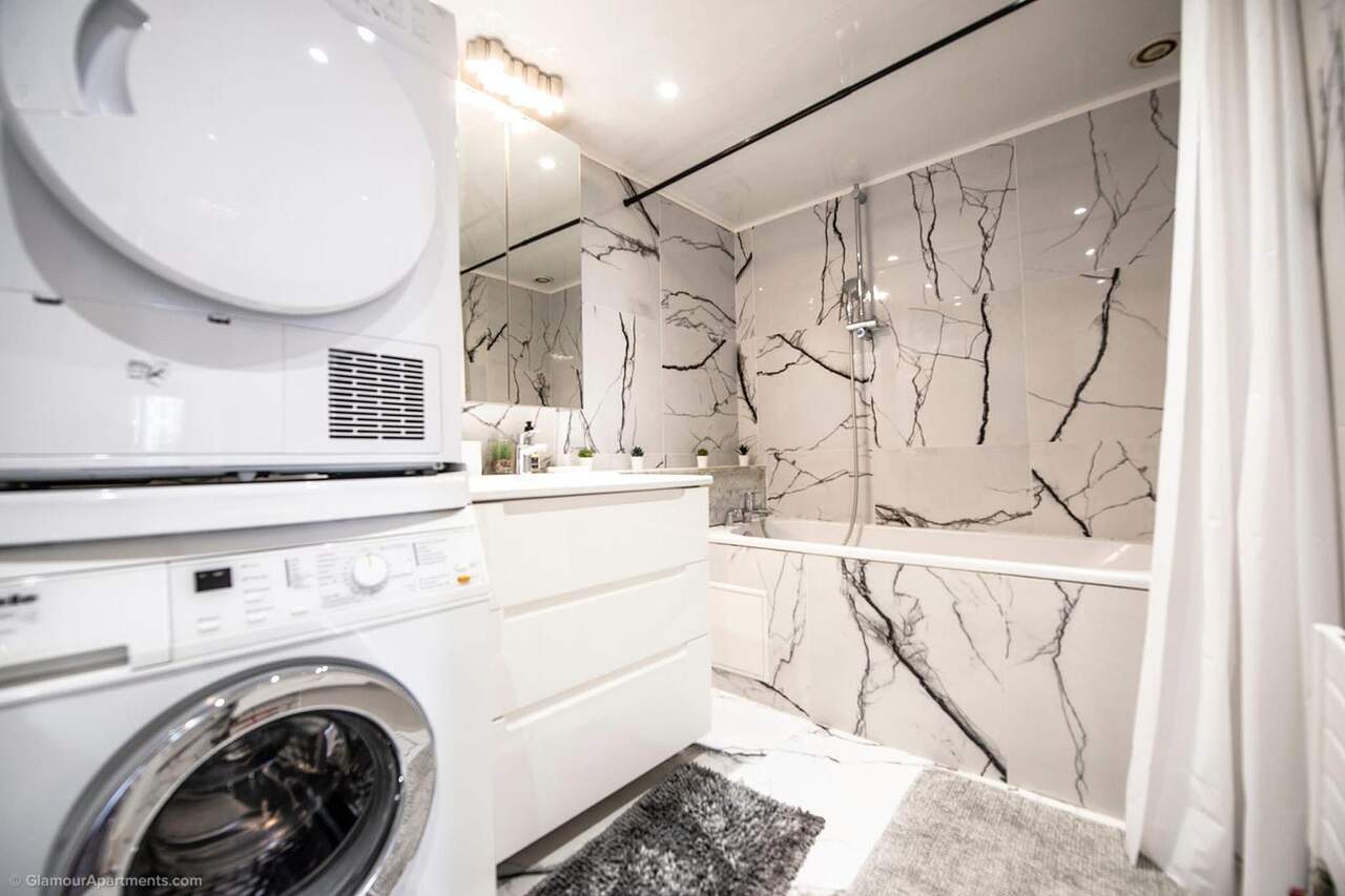 The bathroom