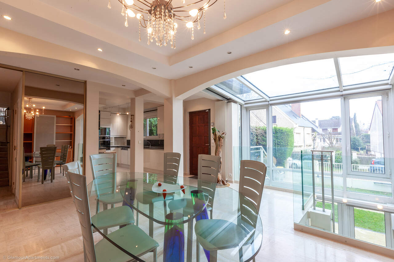 The dining room