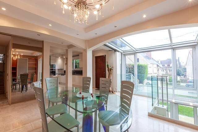 The dining room