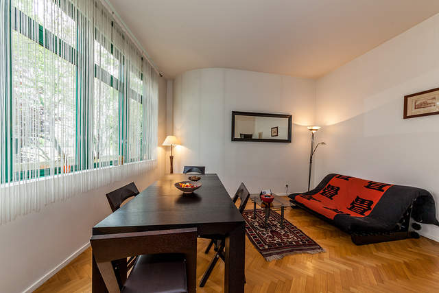 The living room