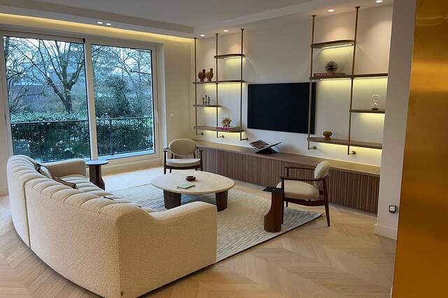 The living room