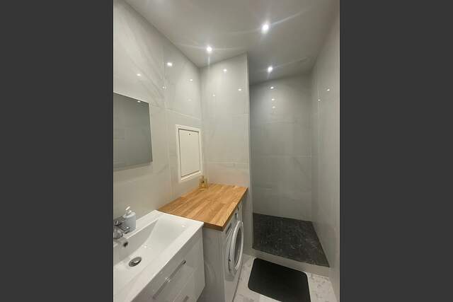 The bathroom