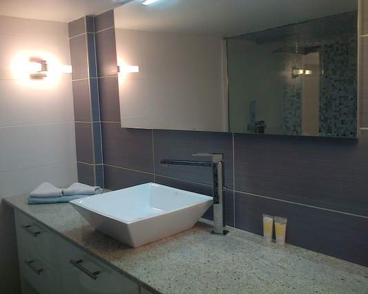 The bathroom