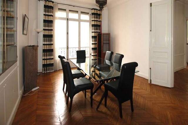 The dining room