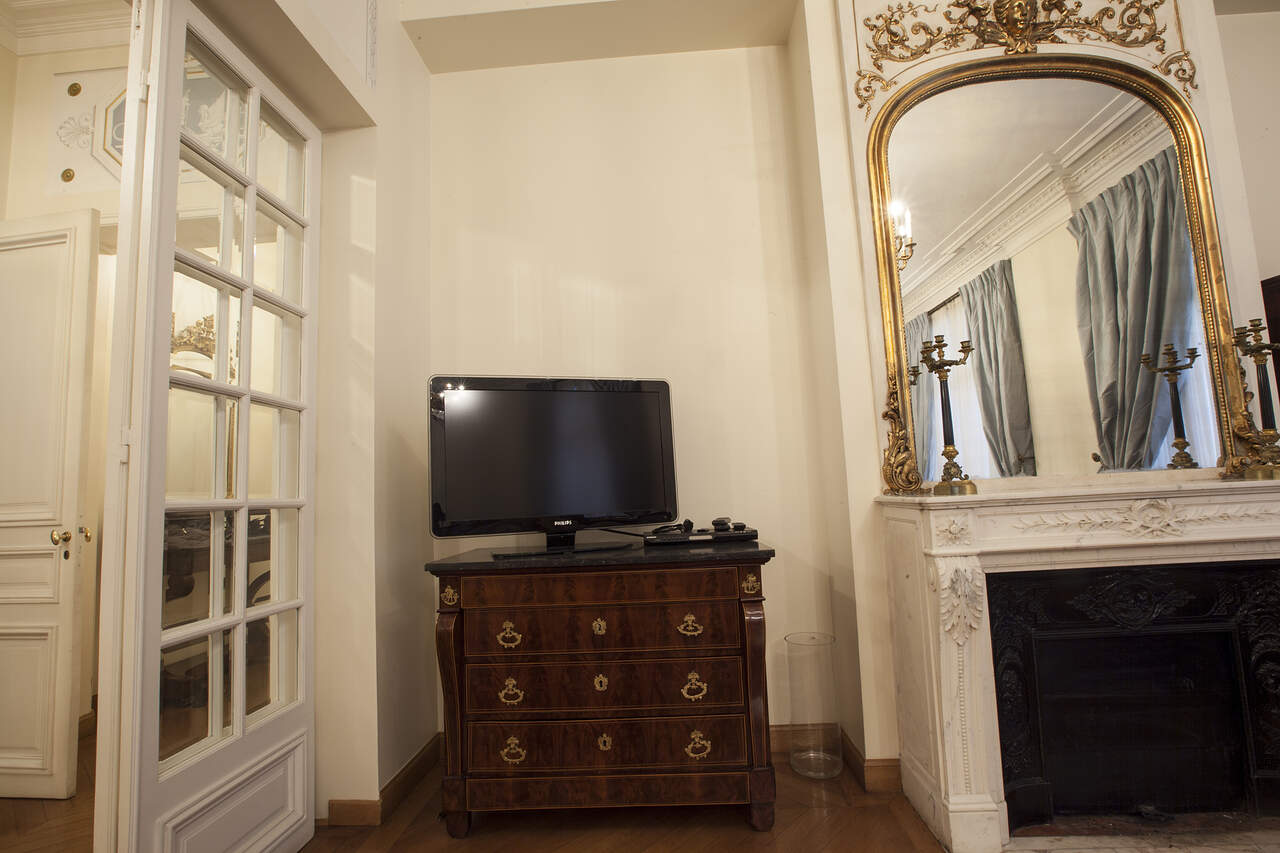 The living room