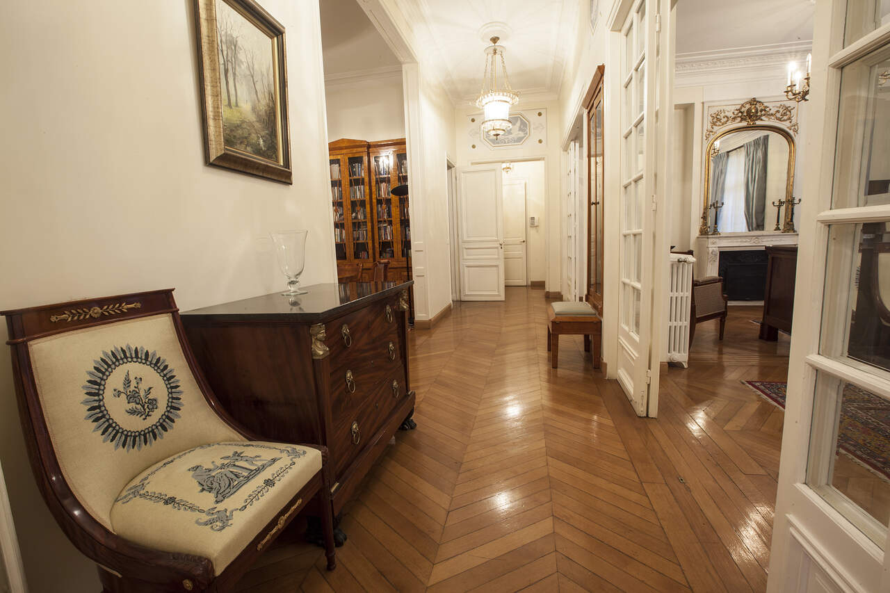 The living room