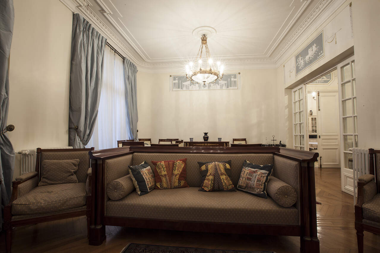 The living room