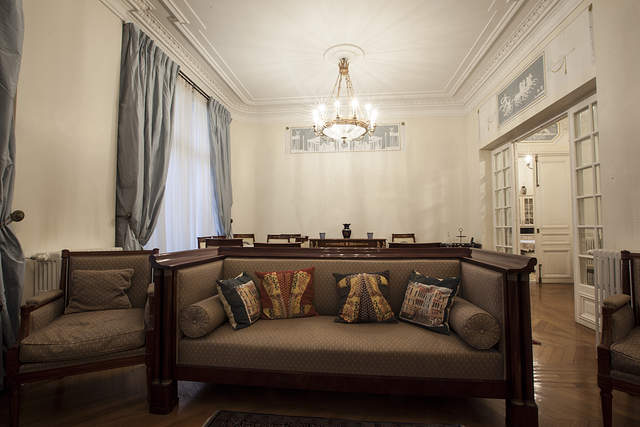 The living room