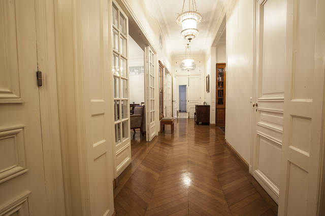 The living room