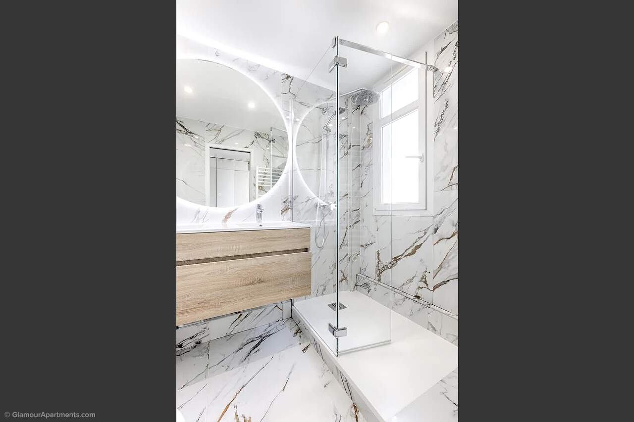 The bathroom