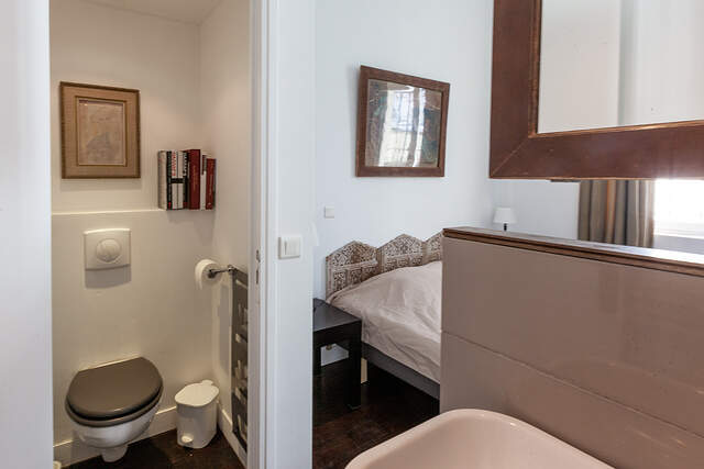 The bathroom