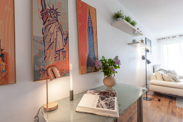 The living room