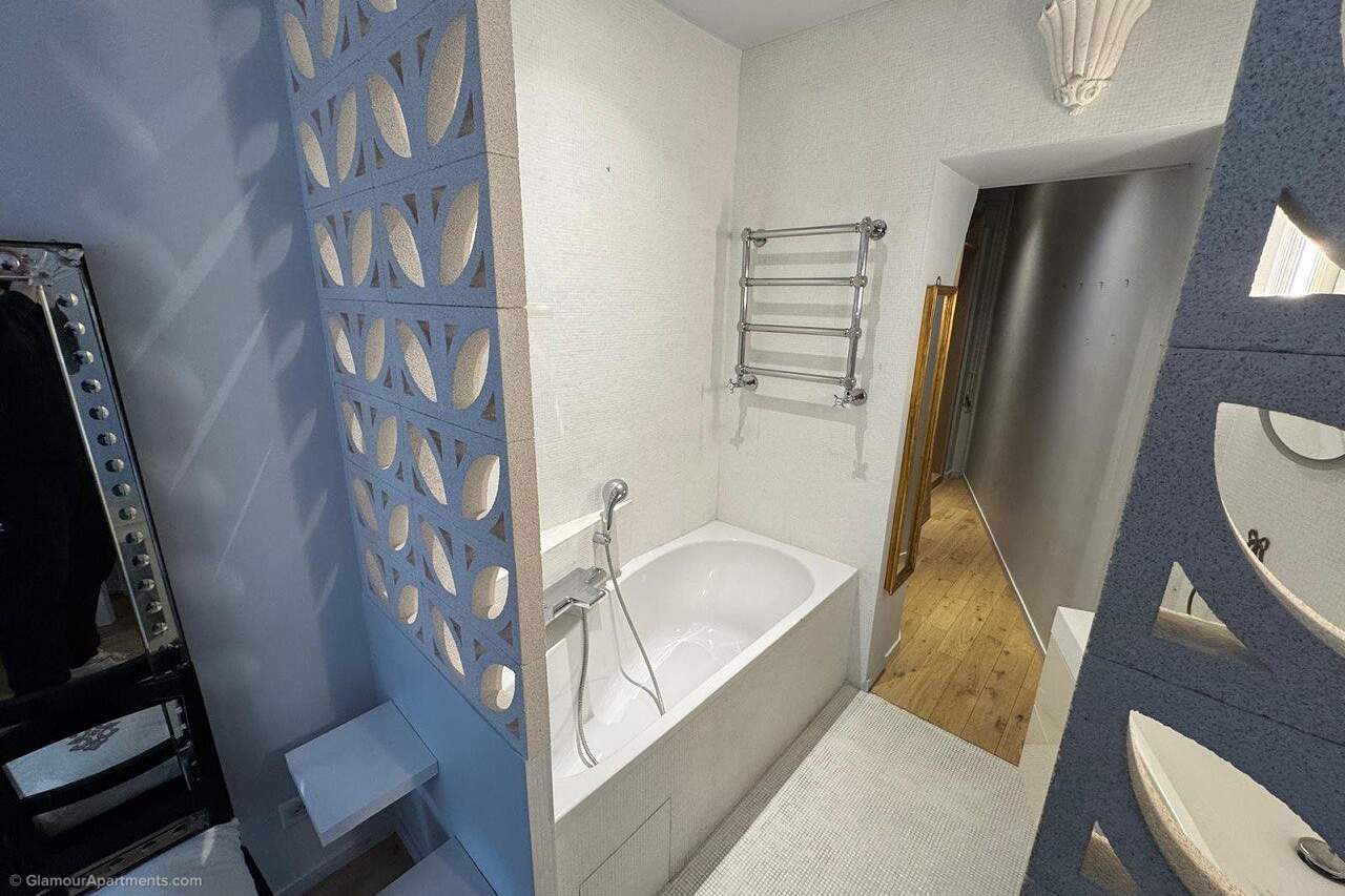 The bathroom