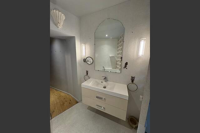 The bathroom
