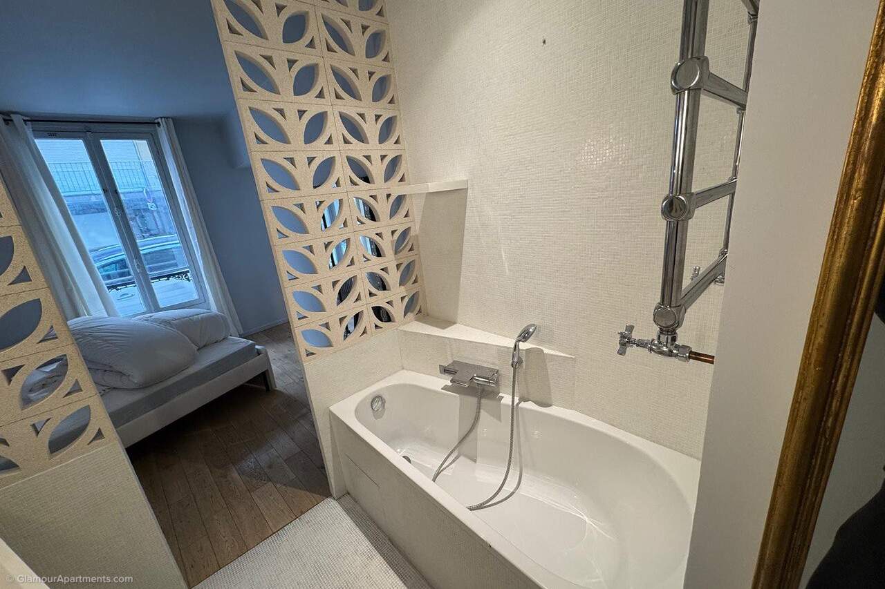 The bathroom