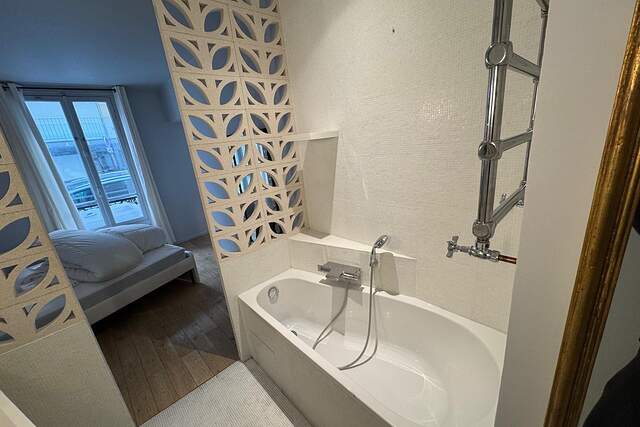 The bathroom