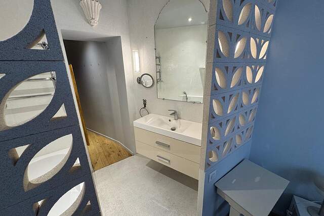 The bathroom