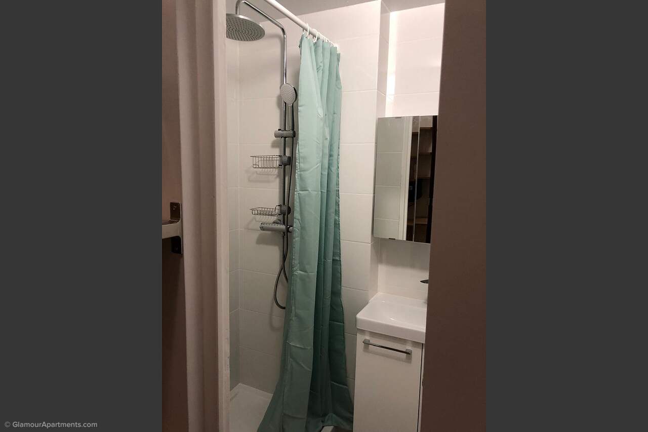 The bathroom