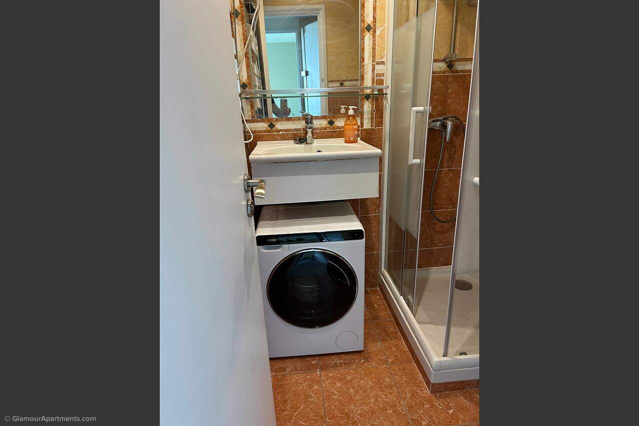 The bathroom