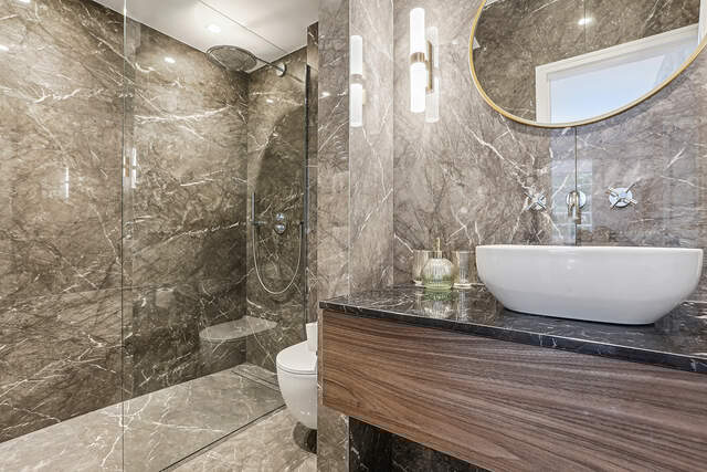 The bathroom